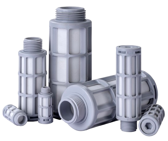 Porous Plastic Silencers