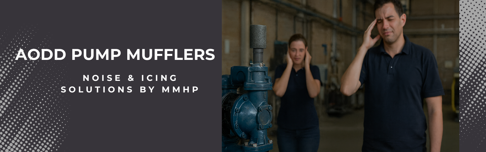 AODD Pump Mufflers by MMHP