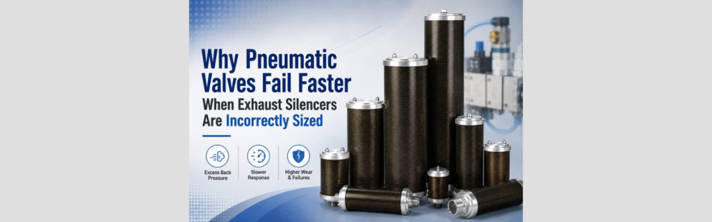 Low Backpressure Pneumufflers for High Speed Pneumatic Systems