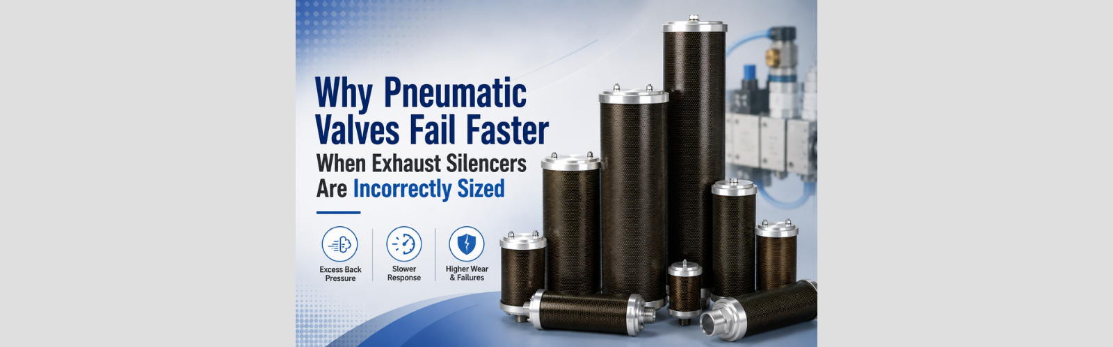 Pneumatic Exhaust Silencers