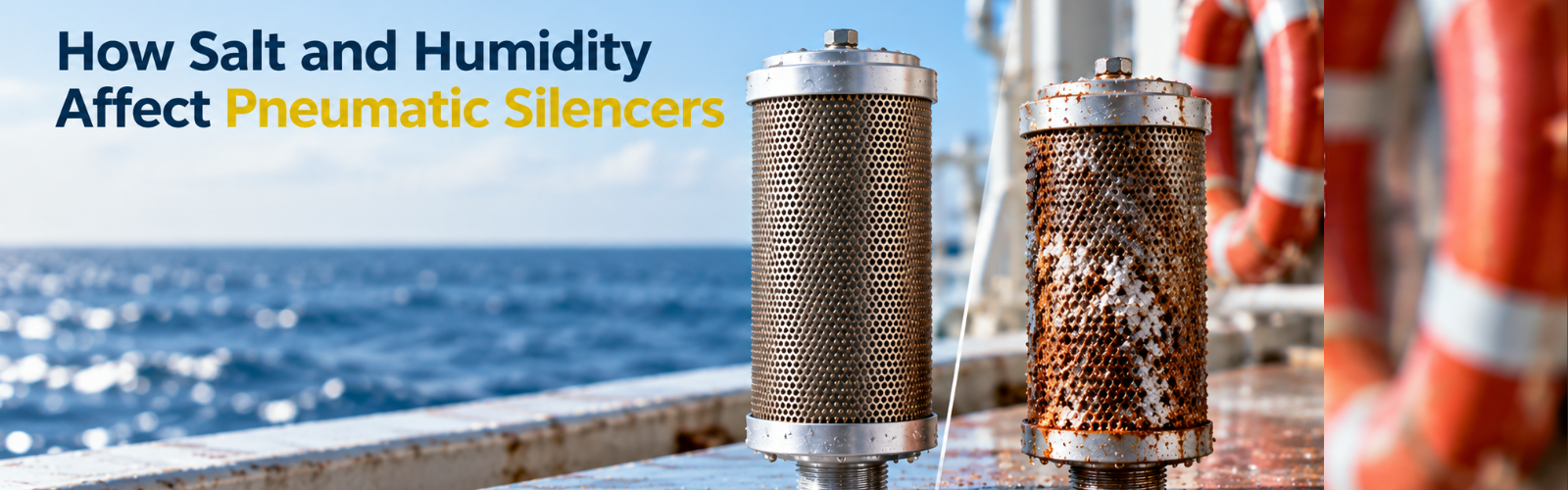 Pneumatic Exhaust Silencer