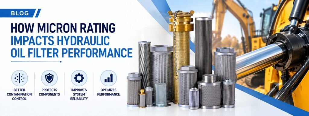 High Efficiency Hydraulic Oil Filters