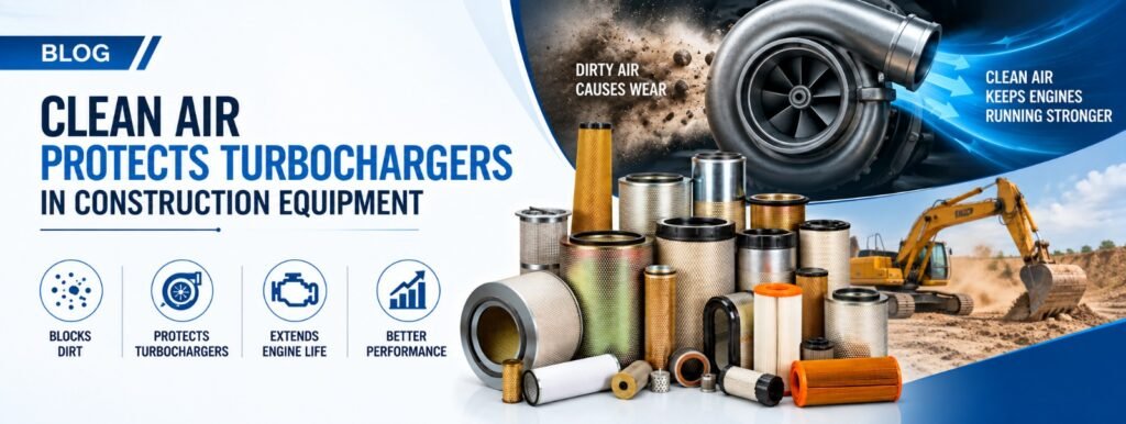 How Poor Air Filtration Damages Turbochargers in Construction Equipment